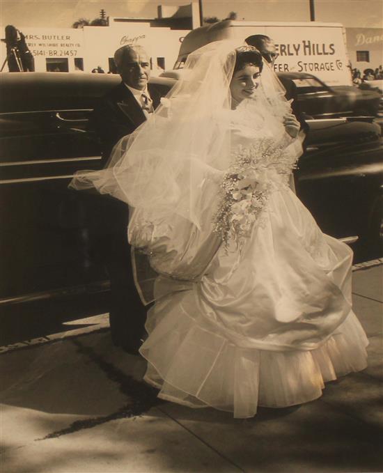 Frank Worth - Liz Taylor photo